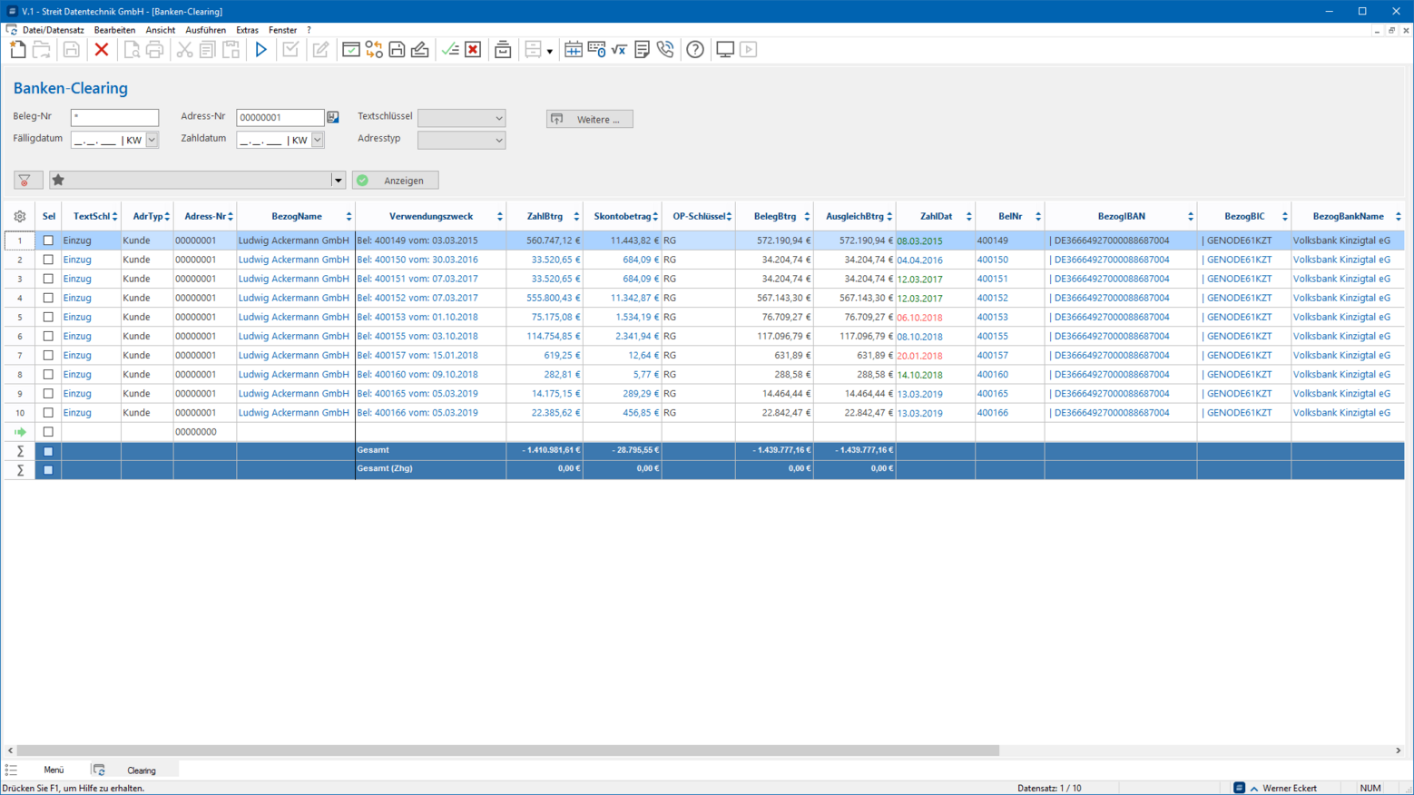 Streit Software - Finanzbuchhaltung